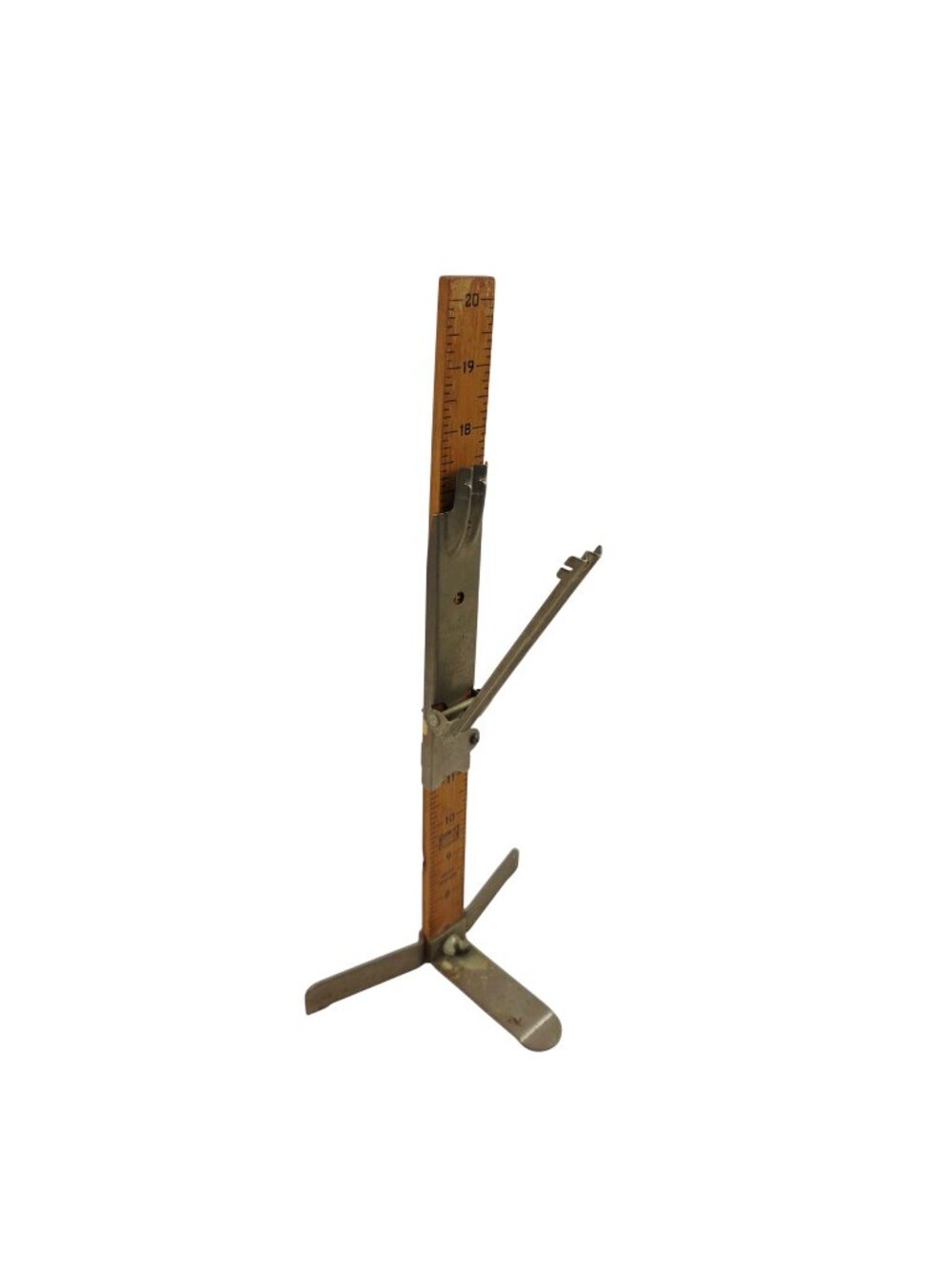 Orco Pin It Skirt Marker Adjustable Metal Clip Wooden Ruler Stand USA Vintage